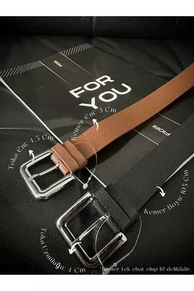 منتج عرض مزدوج حزام سروال نسائي كلاسيكي بسيط ذو زوايا، حزام سترة، حزام فستان