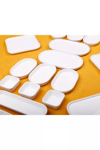 طقم إفطار وعشاء من الخيزران مكون من  قطعة