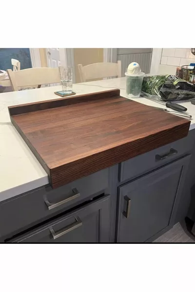 Planche à Pâtisserie - Planche de Découpe Tendance - Planche de Découpe de Comptoir - Planche à Découper la Viande