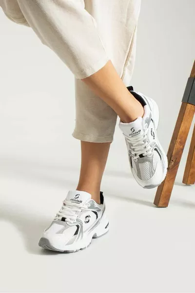 حذاء رياضي مشي نسائي، رجالي، للجنسين، منسوج تقويمي، حذاء يومي