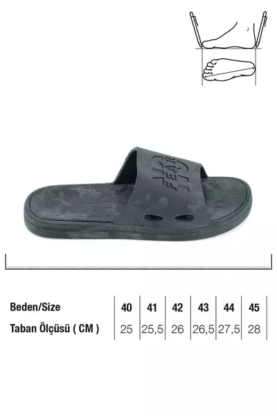 Tongs d'été pour homme No Fear Airblow adaptées aux surfaces humides, pour usage quotidien à la maison, au jardin ou à la piscine