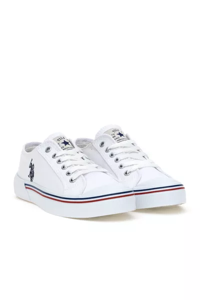 حذاء رياضي نسائي أبيض 