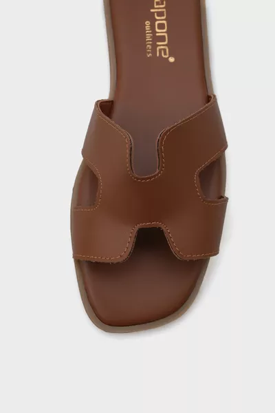 شبشب نسائي من الجلد من هالسي