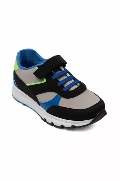 Klettverschluss Tages-Sportschuhe für Kinder, orthopädisch, anatomisch, flexible Sohle, ergonomisch, bequem, atmungsaktiv