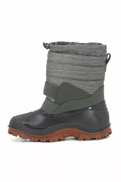 Boys' Waterproof Wool Inside Non-Slip Sole Snow Boots