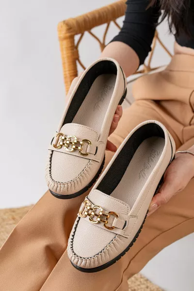 Vrouwen Ballerina's Lichtgewicht Comfortabele Zool Orthopedische Lederen Huid Moeder Schoenen