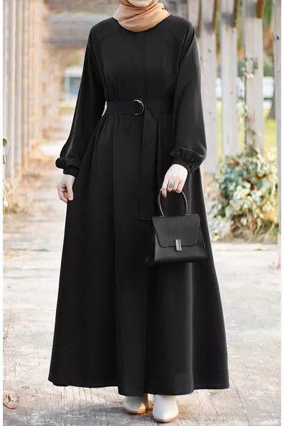 Meva Abaya Black