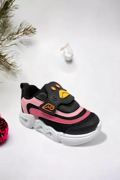 Memory Foam Sole Velcro Unisex Kids Sports Sneakers