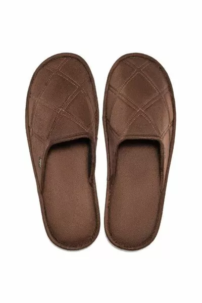 سلايس شباشب منزلية للرجال بني /