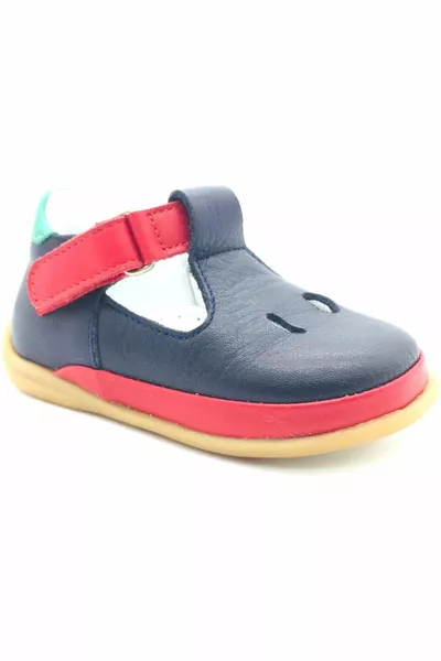 فول موديل حذاء فيرست ستيب للرجال أحمر-أزرق كحلي