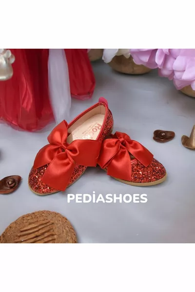 NOEUD PAPILLON ORTHOPÉDIQUE BALLERINES ÉLÉGANTES POUR FILLES