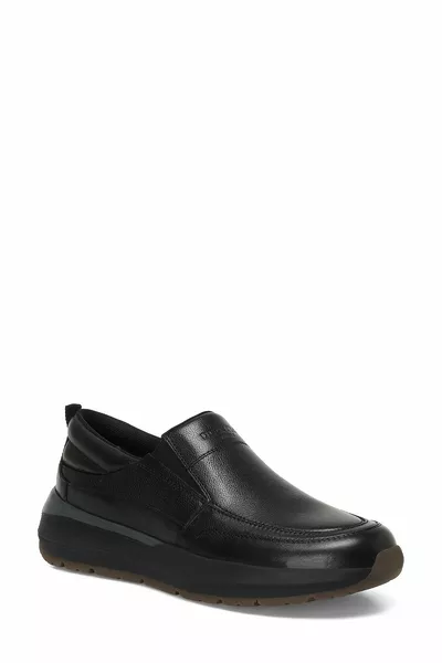 4PR Noir Chaussures Confort Homme