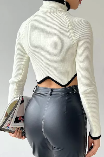 البوسفور صياد متعرج سترة المحاصيل