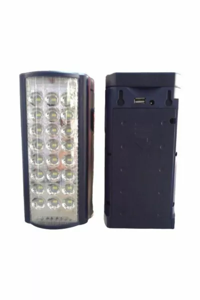 L  Leds  uur batterij-aangedreven oplaadzoeklicht met USB-oplaadoutput