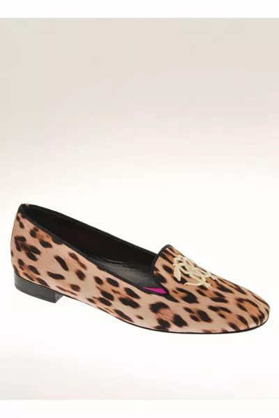Mehrfarbiger Damen-Loafer 
