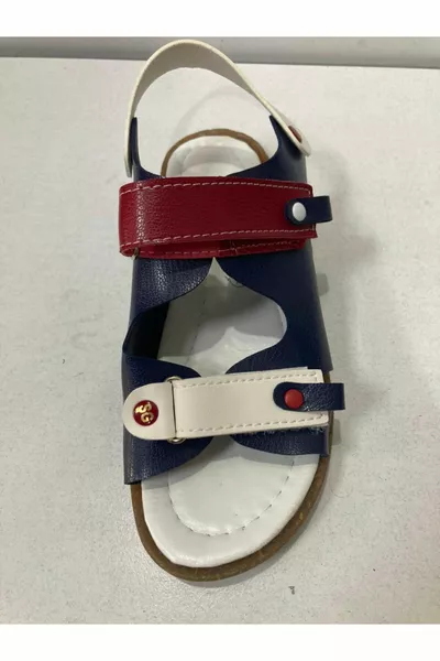 Marineblaue Sandalen für Jungen