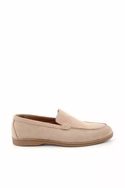 Sand Nubuck Cuir véritable Mocassins Hommes 