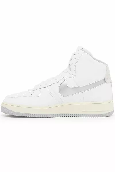 Air Force Fontanka  Кожени маратонки Ежедневни бели сини маратонки от естествена кожа