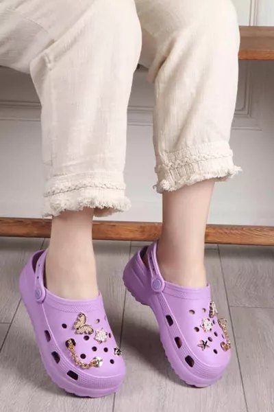 Da donna Suola alta Pietra Piscina marina Sabo Medico Infermiera Ospedale Comfort Casual Donne Pantofole Scarpe