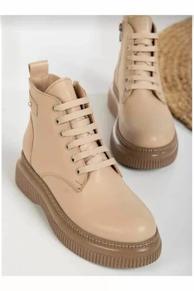 Damen Lederstiefel - Winter Lederstiefel Neue Saison