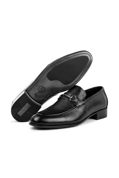 Sidro Chaussures classiques en cuir véritable pour hommes, Mocassins Chaussures classiques, Mocassins