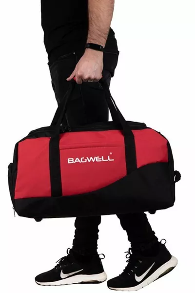 Спортивная дорожная и фитнес-сумка с отделением для обуви