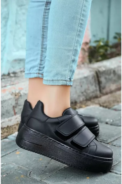 ميلانو سول خفيفة الوزن العظام الفيلكرو أحذية رياضية