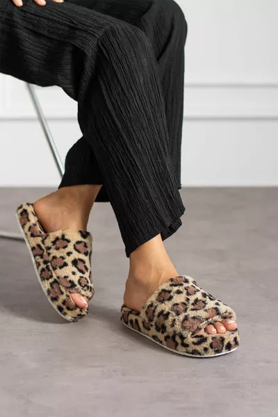 Modafrato FEATHERED OUTDOOR Pantofole da Casa Donna Pantofole Invernali Suola Silenziosa