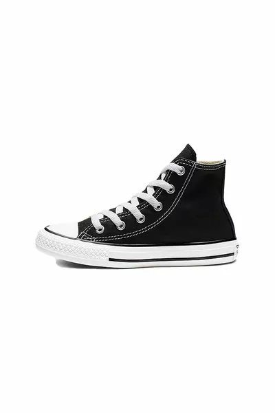 Chuck Taylor All Star Kids Black Ankle Sneakers