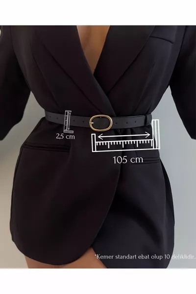 Cintura pantalone da donna con fibbia ovale, cintura della giacca, cintura del vestito, cintura della camicia