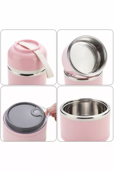 ترمس الطعام 3 طبقات وعاء إكسبيديشن 1 ، لتر