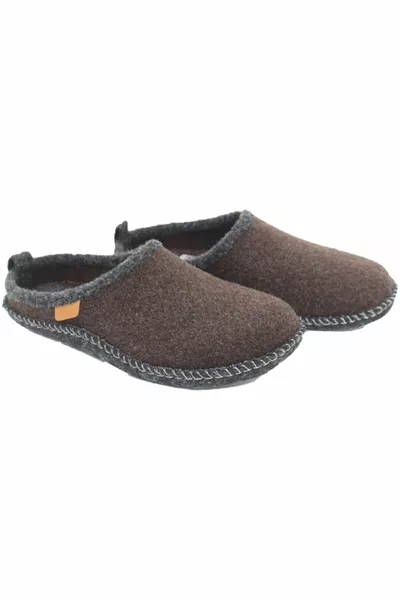 Unisex Braun Hausschuhe Filz Anti Rutsch Ultra Light  kc