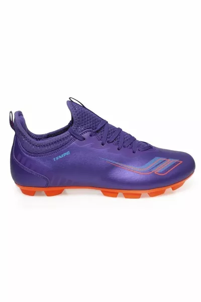 Herren Fussballschuhe Lila Tempo