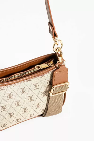 Stijlvolle minimalistische tas met verstelbaar crossbody-riempatroon