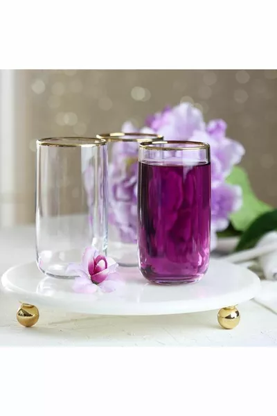 Iconic Gold 6'lı Kokteyl Meşrubat Bardağı