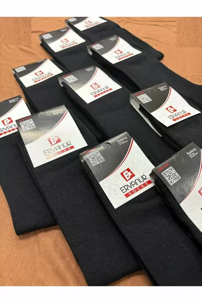 Calzini da uomo  paia di cotone lycra di colore nero