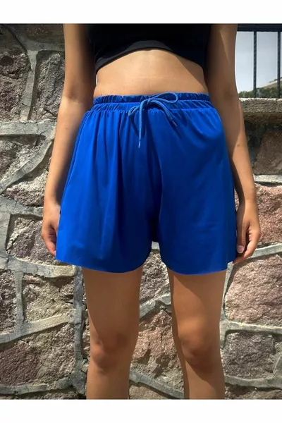 نسائي الجوارب الضيقة تنورة السراويل المطاطية - تنورة رياضية باللون الأزرق Sax