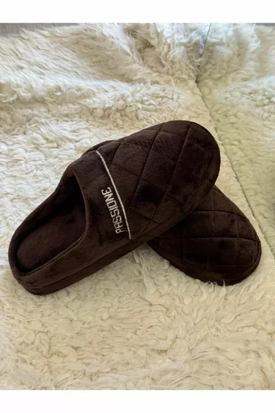 Кадифени бродирани унисекс пантофи