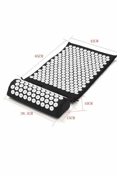 Tapis d’acupuncture rembourré de Pilates et de yoga pour les douleurs au cou et au dos