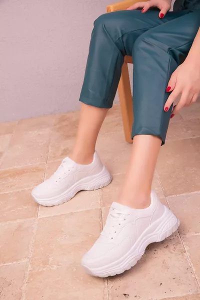 White Women's Sneakers 