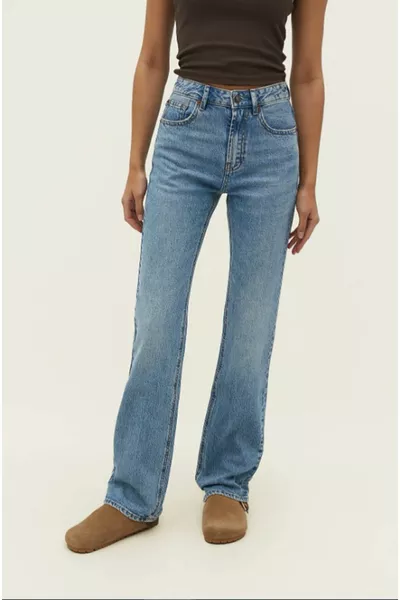 Jeans vintage  dalla vestibilità dritta