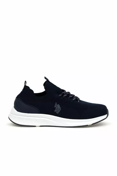 Marineblaue Sneakers für Herren 