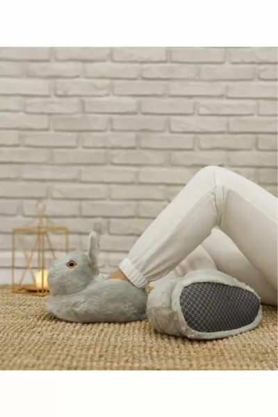 E Kadın Gri Tavşanlı Ev Pandufu 