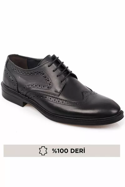 جلد طبيعي كلاسيكي الأعمال الداخلية الخارجية الجلود أحذية رجالية