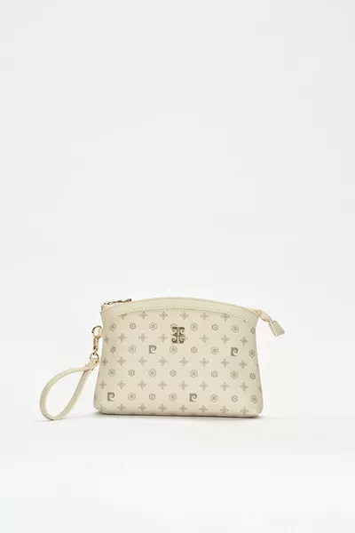 Beige Monogram Dames Portefeuille & Clutch Tas 