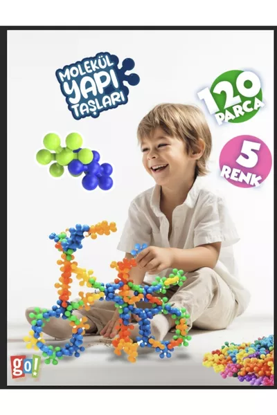 لعبة تعليمية لبناء جزيئات رقائق الثلج عدد ألعاب البناء