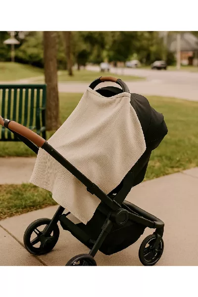 2-Layer Muslin Nursing Bib with Boning