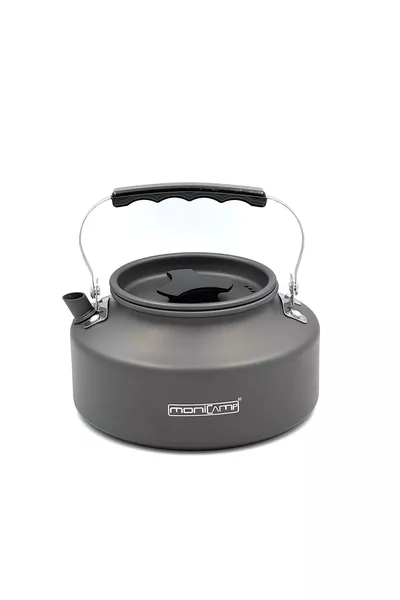 Monicamp Kamp Tencere Tava ve Çaydaklık Seti Kamp Mutfağı 3'lü Set