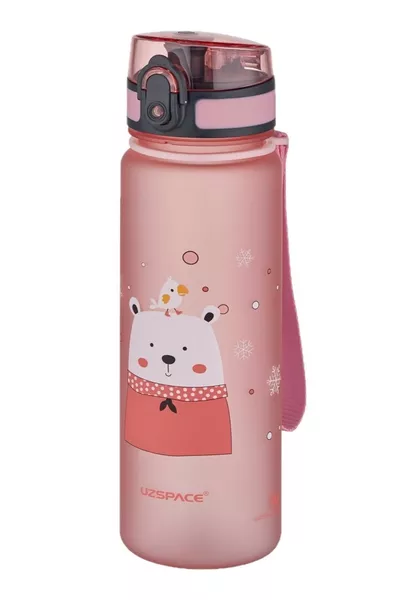 0 L ml New Collection Cute Animal Pattern Tritan Kids Water Bottle Plastic Pink
