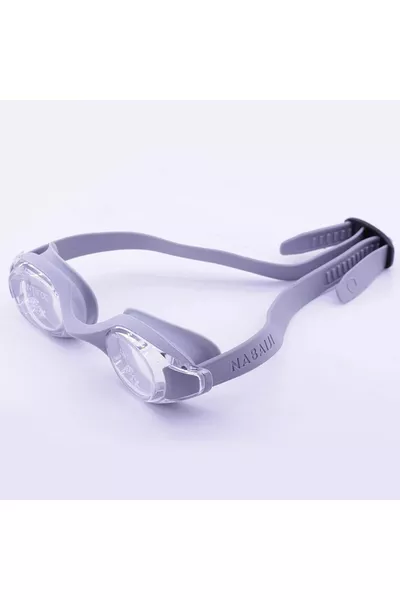 - Очила за плуване, стандартен размер, сиви, готови, водоустойчиви, не се запотяват Dgstr